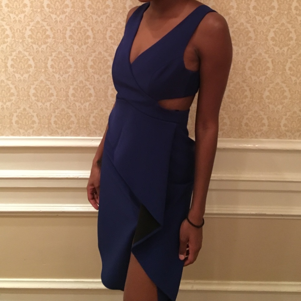 BCBG Cutout cocktail dress